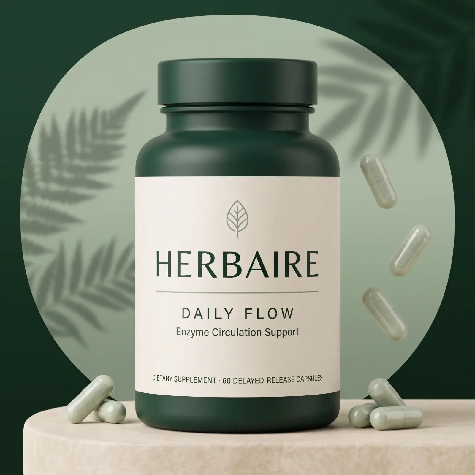 HERBAIRE Daily Flow bottle
